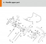 Stihl MB 655.1 RS Vario Drive Mulching Mower Blade Brake Clutch Lawn Mower Spare Parts